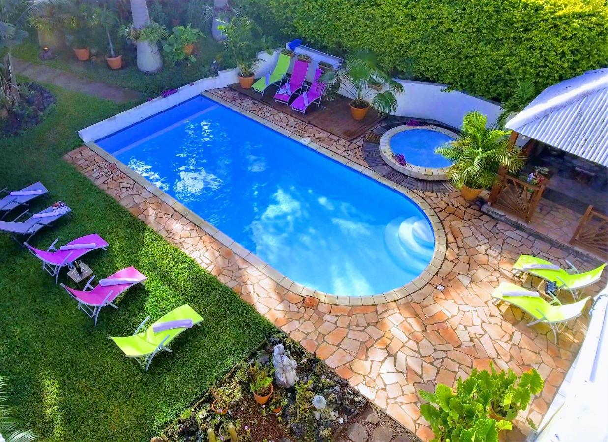 Villa Arbre Du Voyageur, 4 Etoiles Et 4 Clevacances Entre-Deux Luaran gambar
