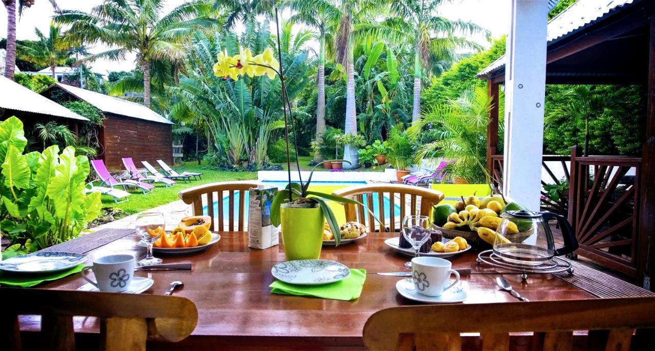 Villa Arbre Du Voyageur, 4 Etoiles Et 4 Clevacances Entre-Deux Luaran gambar